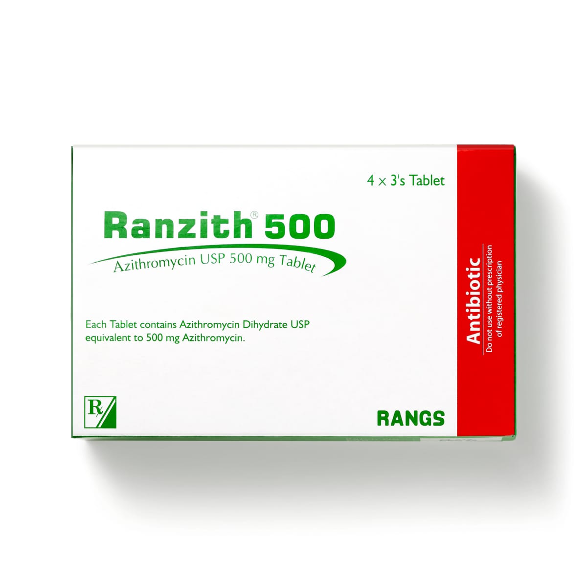 Tablet Ranzith 500mg (12pcs)